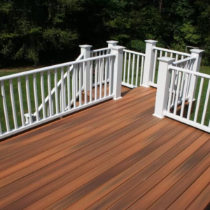 Colorguard White Vinyl Railing