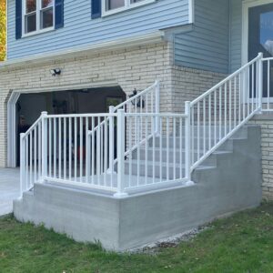 Westbury White Aluminum Railing